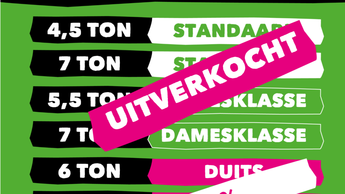 Trekkerslep inschrijvingen gaan hard